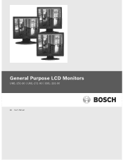 Bosch UML-171-90 User Manual