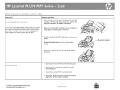HP M1319f HP LaserJet M1319 MFP - Scan Tasks