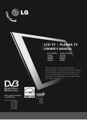 LG 50PB4D Owner's Manual (English)