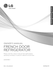 LG LMX25986ST Owner's Manual