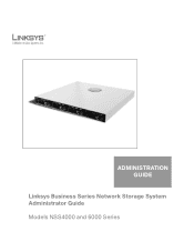 Linksys NSS4100 Cisco NSS4000 and NSS6000 Series Network Storage System Administration Guide