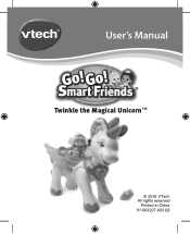Vtech Go Go Smart Friends Twinkle the Magical Unicorn User Manual