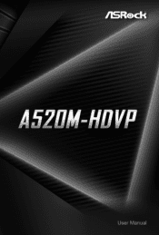 ASRock A520M-HDVP User Manual