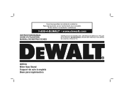 Dewalt DW723 Instruction Manual