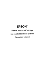 Epson LX-90 User Manual - Parallel 8620 PIC for LX-90