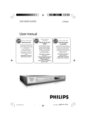 Philips DVD622 User manual