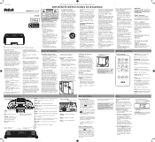 RCA RC66i Owner/User Manual Spanish