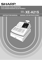 Sharp XEA21S Instruction Manual