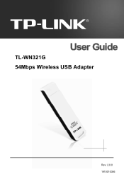TP-Link TL-WN321G User Guide