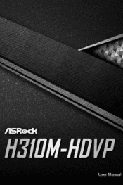 ASRock H310M-HDVP User Manual