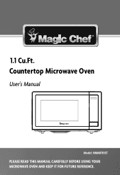 Magic Chef HMM1110ST User Manual