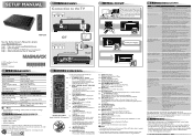 Magnavox MBP1200 Setup Manual