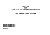 Motorola i355 User Guide