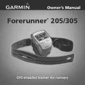 Garmin Forerunner 205 Owner's Manual