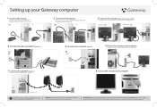 Gateway GT5222E 8511051 - Gateway Computer Setup Poster