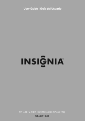 Insignia NS-LCD19-09CA User Manual (English)