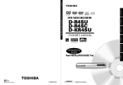 Toshiba D-R4 Owner's Manual - English