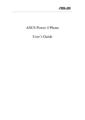 Asus A3L Power4Phone user Guide (English)