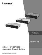 Linksys MGBLH1 Cisco SRW2008, SRW2008P, SRW2008MP 8-Port 10/100/1000 Managed Gigabit Switch Administration Guide