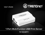 TRENDnet TE100-MFP1 User's Guide