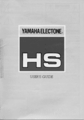Yamaha HS-5 Owner's Manual (image)
