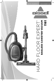 Bissell Hard Floor Expert Deluxe Canister Vacuum 1161 User Guide
