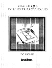 Brother International PC-8500 User Manual - French