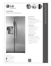 LG LSC27921ST Specification (English)