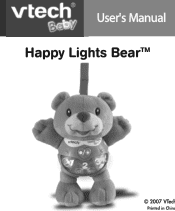 Vtech Happy Lights Bear User Manual