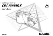 Casio QV-8000SX Owners Manual