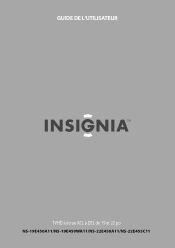 Insignia NS-19E450A11 User Manual (French)