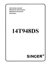 Singer 1 One Instruction Manual 22