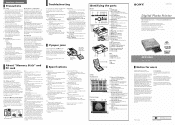 Sony DPP-SV55 Operating Instructions: Software Guide