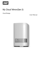 Western Digital My Cloud Mirror Gen2 User Manual