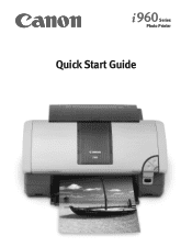 Canon 8538A001 i960 Quick Start Guide