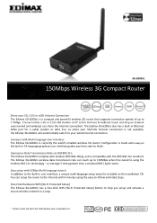 Edimax 3G-6200nL Datasheet
