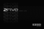E-Z-GO 2Five Owner Manual