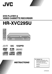 JVC HR-XVC28B Instruction Manual