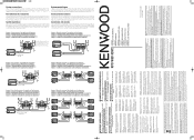 Kenwood KFC-W3514DVC Instruction Manual