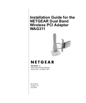 Netgear WAG311 WAG311 Installation Guide