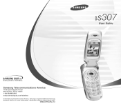 Samsung S307 User Manual (user Manual) (ver.1.0) (English)