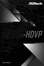 ASRock A320M-HDVP User Manual