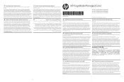 HP PageWide Managed Color MFP P77960 End User Licence Agreement Addendum