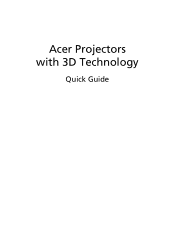 Acer P1386W User Manual (3D)