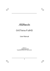 ASRock G43Twins-FullHD User Manual