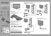 Insignia NS-32L430A11 Quick Setup Guide (English)