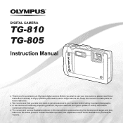 Olympus TG-810 TG-810 Instruction Manual (English)