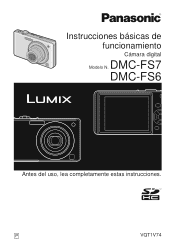Panasonic DMC FS7S Digital Still Camera - Spanish