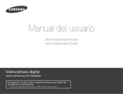 Samsung HMX-F80SN User Manual Ver.1.0 (Spanish)