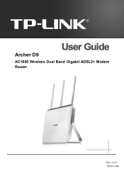 TP-Link Archer D9 Archer D9 V1 User Guide